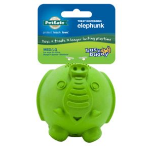 Feeder Puzzle Toys: Busy Buddy Elephunk Elephant