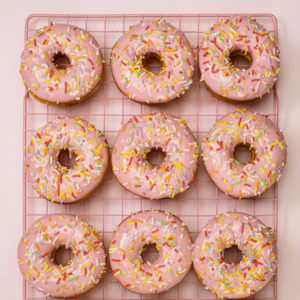 Donut Boxes: Strawberry Carnival Donut Box