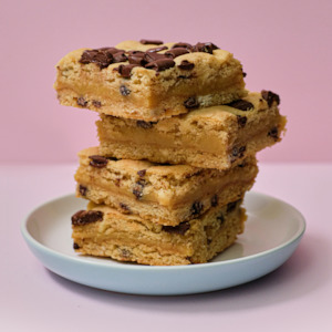 Cookie Caramel Slab Slice