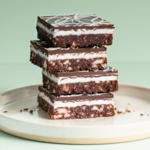 Everyday Slab Slice: Choc Peppermint Slab Slice