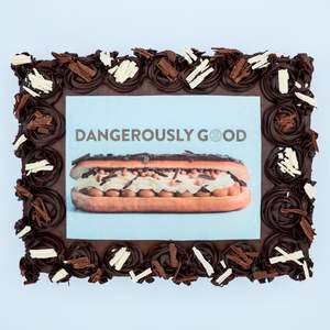 Everyday Slab Cakes: Edible Image Chocolate Slab Cake