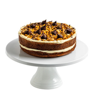 Celebration Cakes: Banana Gingerbread Caramel Round Cake 8"