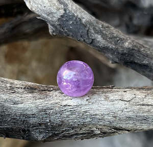 Amethyst dread beads - set of three