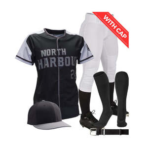 Team Uniform Paks: BP11 PRO Woman's Cap Package