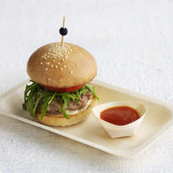 Green Bean: Disposable Plates  - wooden, 4 sizes