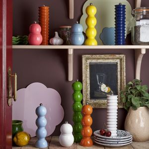 Kitchen Must Haves: Addison Ross Bobbin Salt or Pepper Grinder 24cm Plain Colours NEW