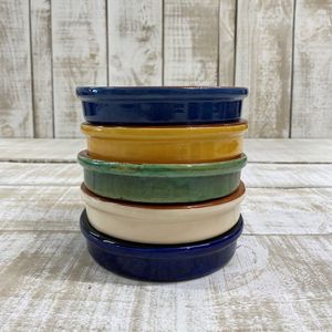 Spanish Terracotta Coloured Tapas Dishes - 3 Sizes - 4 Colours