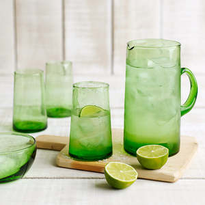 Wine / Water Tumblers - Green - 3 Sizes