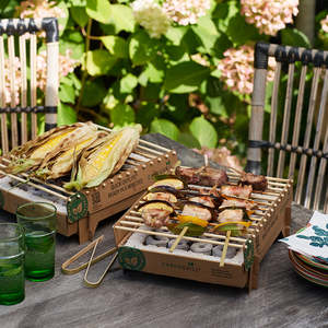CasusGrill Bio-Degradable Single-Use Barbecue - Heats Up In 5 minutes