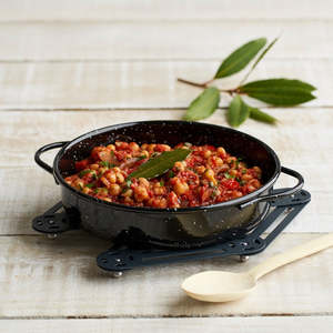 Spanish Enamel Straight Side Cazuela - 3 Sizes