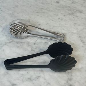 Kitchen Essentials: Bread and Salad Tongs  - 2 Colours