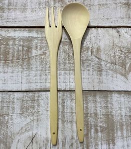Your Sustainable Kitchen: Moroccan Citrus Wood Salad Servers
