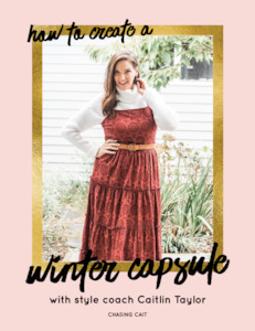 Ebooks: How to Create A Winter Capsule Wardrobe eBook