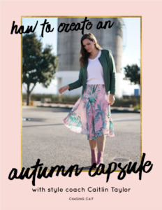 Ebooks: How to Create An Autumn Capsule Wardrobe eBook