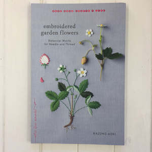 Books: Embroidered Garden Flowers