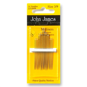 NEEDLES – Milliners/Straw – John James