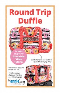 PATTERN By ANNIE Round Trip Duffle
