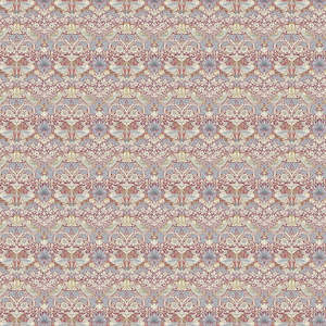 Oilcloth Enduits: Morris Rouge Oilcloth