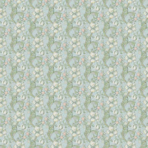 Lily Blue Matt Oilcloth