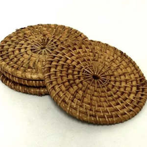 Lombok Coasters Antique Brown