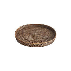 Rattan Oval Tray Medium