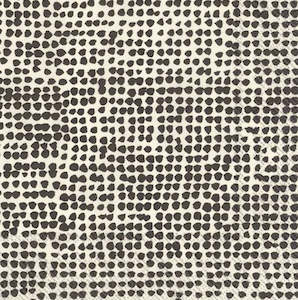 Marimekko Orkanen Linen Black Napkins