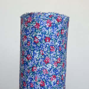 Garden: Cottage Garden Blue Fabric