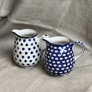 Boleslawiec Pottery: Milk Jug