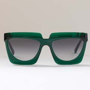 Sunglasses: Orbitty Emerald Sunglasses