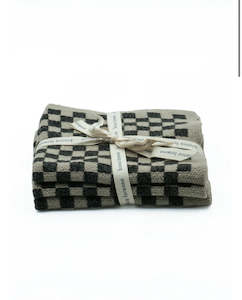 Chekka  Graphite Washcloths