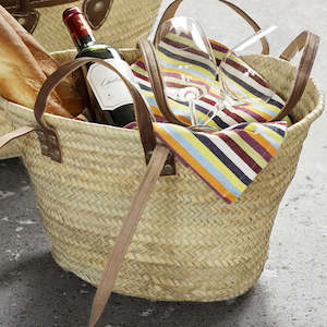 Baskets: The New Yorker Double Handle Market Basket