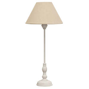Lighting: Provincial Style Ivory Lampbase