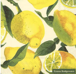Table Linen: Emma Bridgewater Lemons Napkins