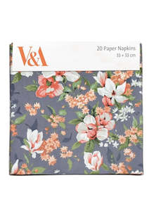 Table Linen: Chintz Floral Paper Napkins