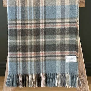 Throws Blankets: Glen Coe Aqua Throw