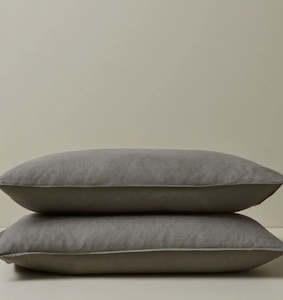 Ravello Pillowcases Charcoal