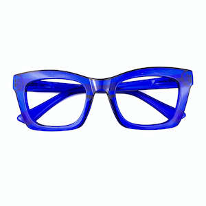 Reading Glasses: Lena Blue Reading Glasses