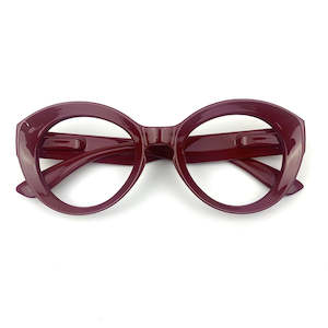 Reading Glasses: Ursula Burgundy Reading Glasses