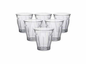 Duralex Glassware: Duralex Picardie Tumbler Clear