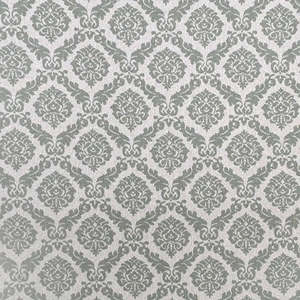 Damask Hunting Green Fabric