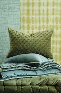 Cushions Throws: Mica Cushion - Verde