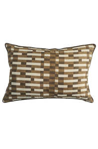 Cushions Throws: Mattone Cushion - Mocha