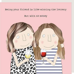 Friend Lottery Card