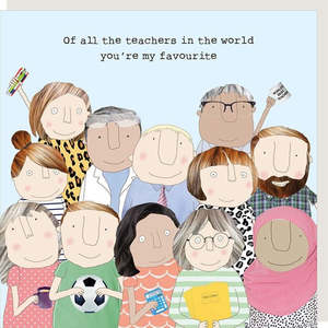 Favourite Teachers Card