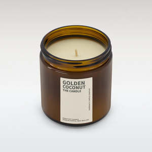 Candles Fragrance: Golden Coconut Candle