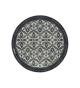 Bohemian Round Winter Placemat