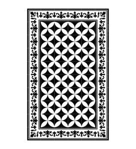 Beija Flor Mats: Sofi Black 70 x 120