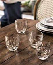 Glassware: Set of 4 Troquet Tumblers