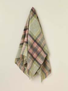 Kintyre Green Throw