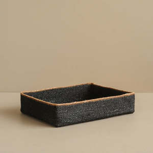 Baskets: Basso Black Basket Large